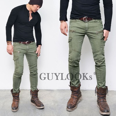 mens skinny combats